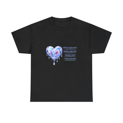Protect Your Peace Heart T-Shirt | Eco-Limited