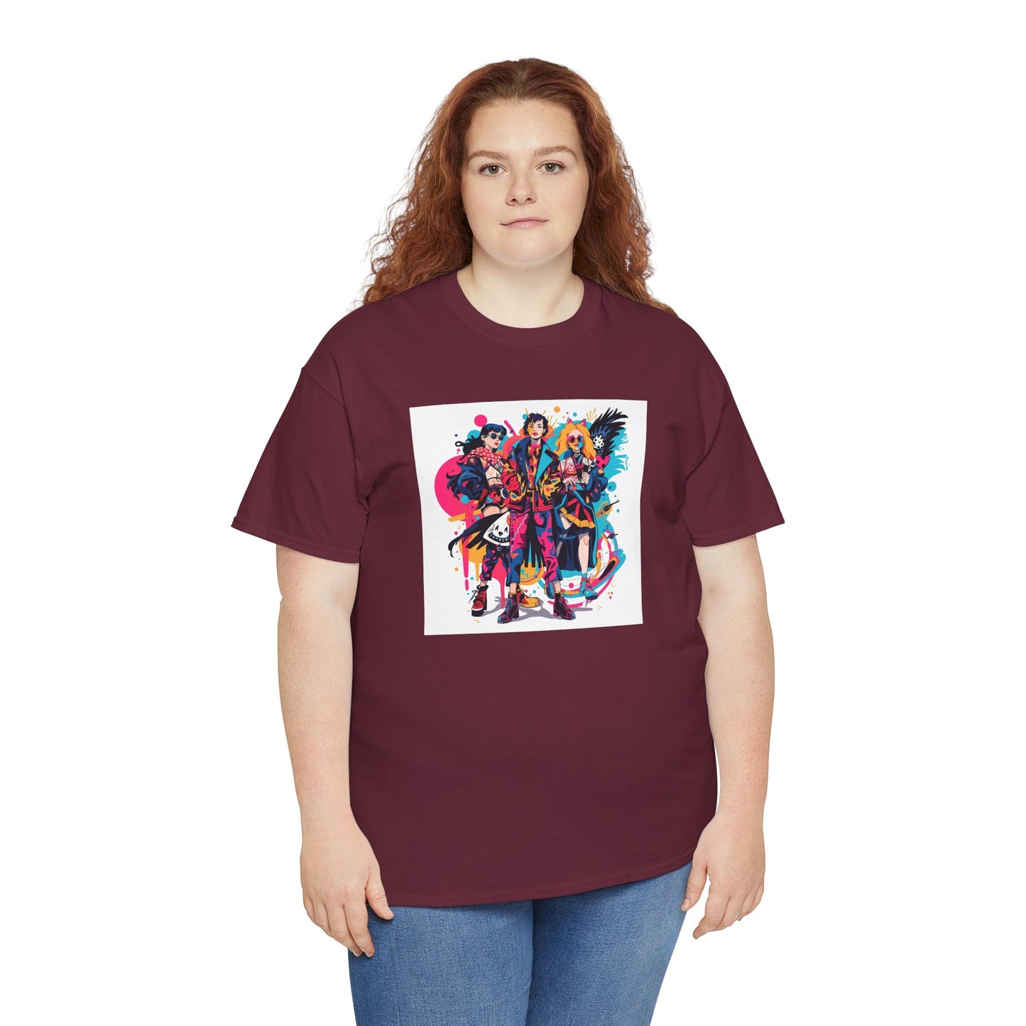 Urban Pop Character Art T-Shirt | Eco-Limited