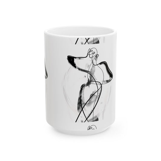 Ink Figure Art Mug | Eco-Limited