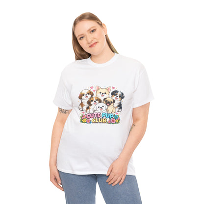 Cute Pup Club Graphic T Shirt | Eco - Limited