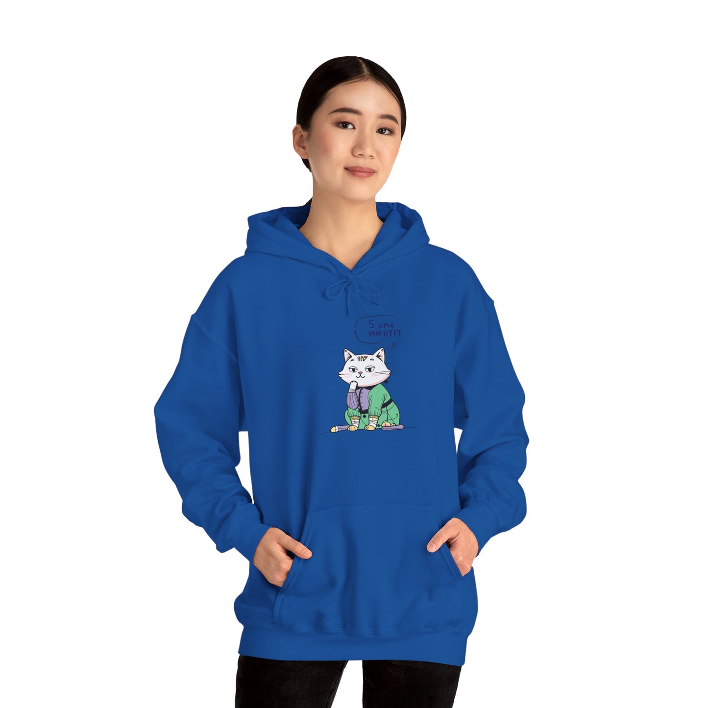 Chill Cat Street Art Hoodie | Eco-Limited