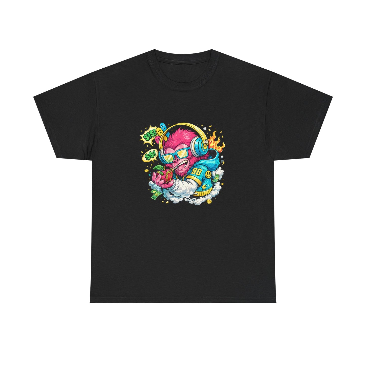 Juicy Vibes Monkey Graphic T-Shirt | Eco - Limited