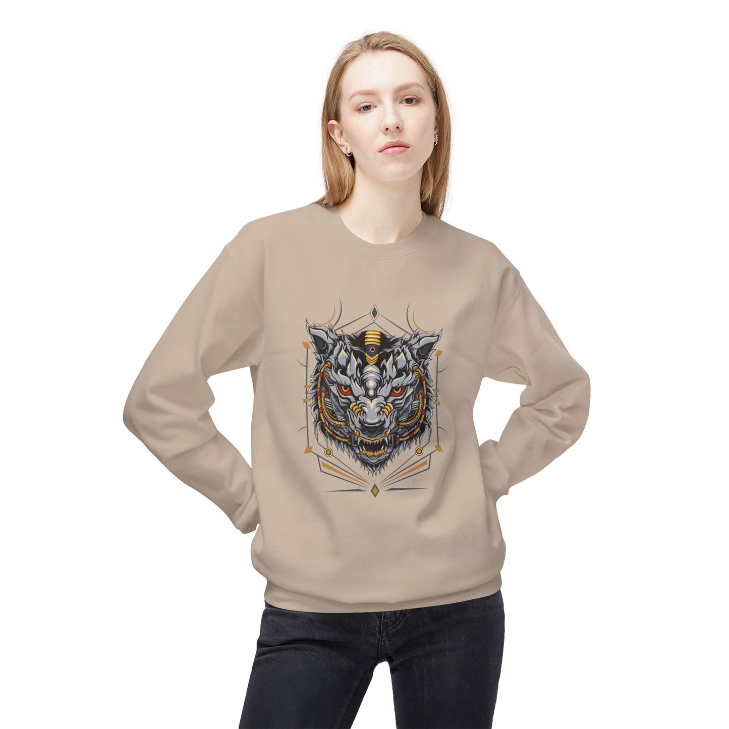 Tiger Sigil Graphic Sweatshirt | Eco-Limited