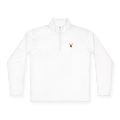 Frenchie Is My Friend Quarter Zip Pullover | Eco Limited