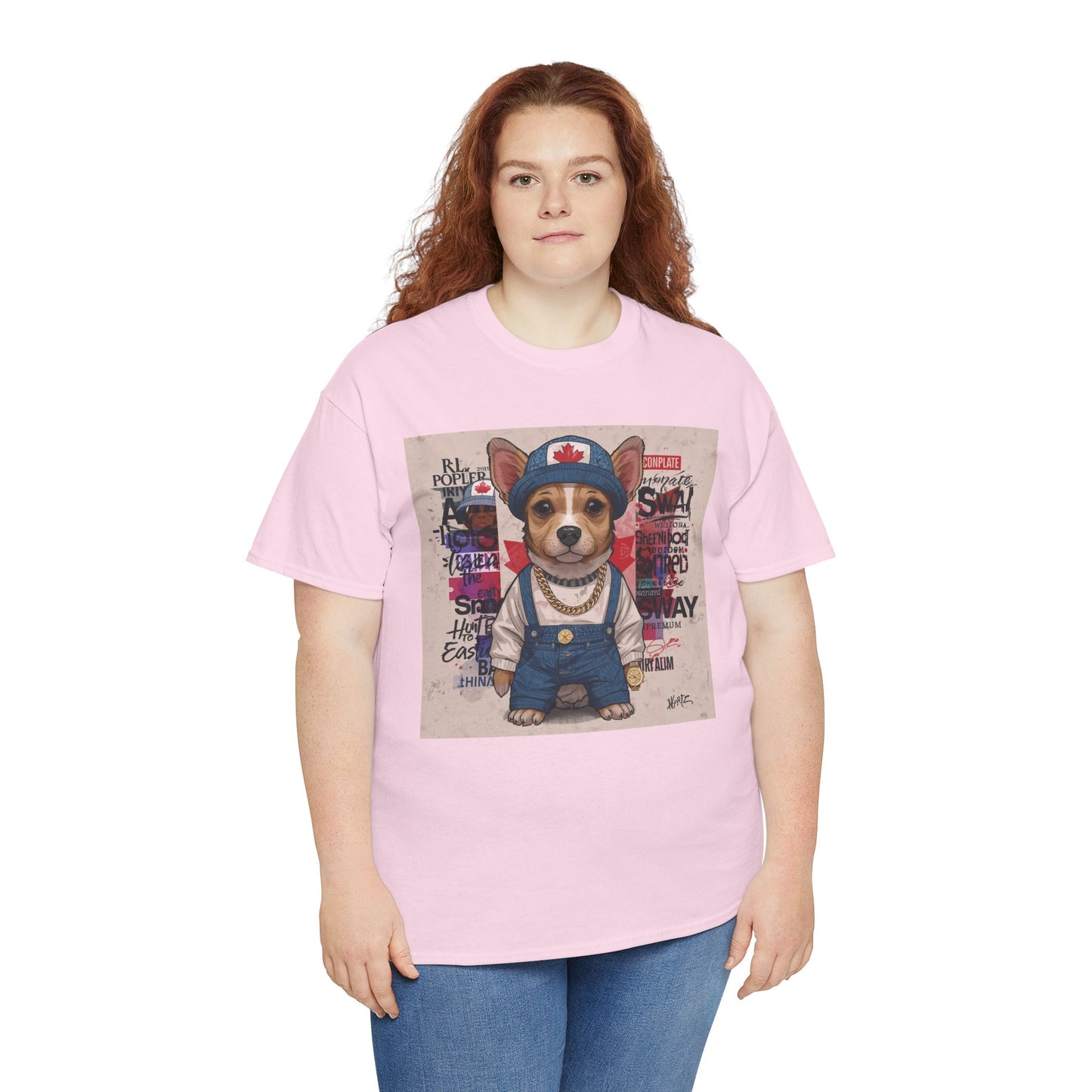 Lucky Street Pup Art T-Shirt | Eco-Limited