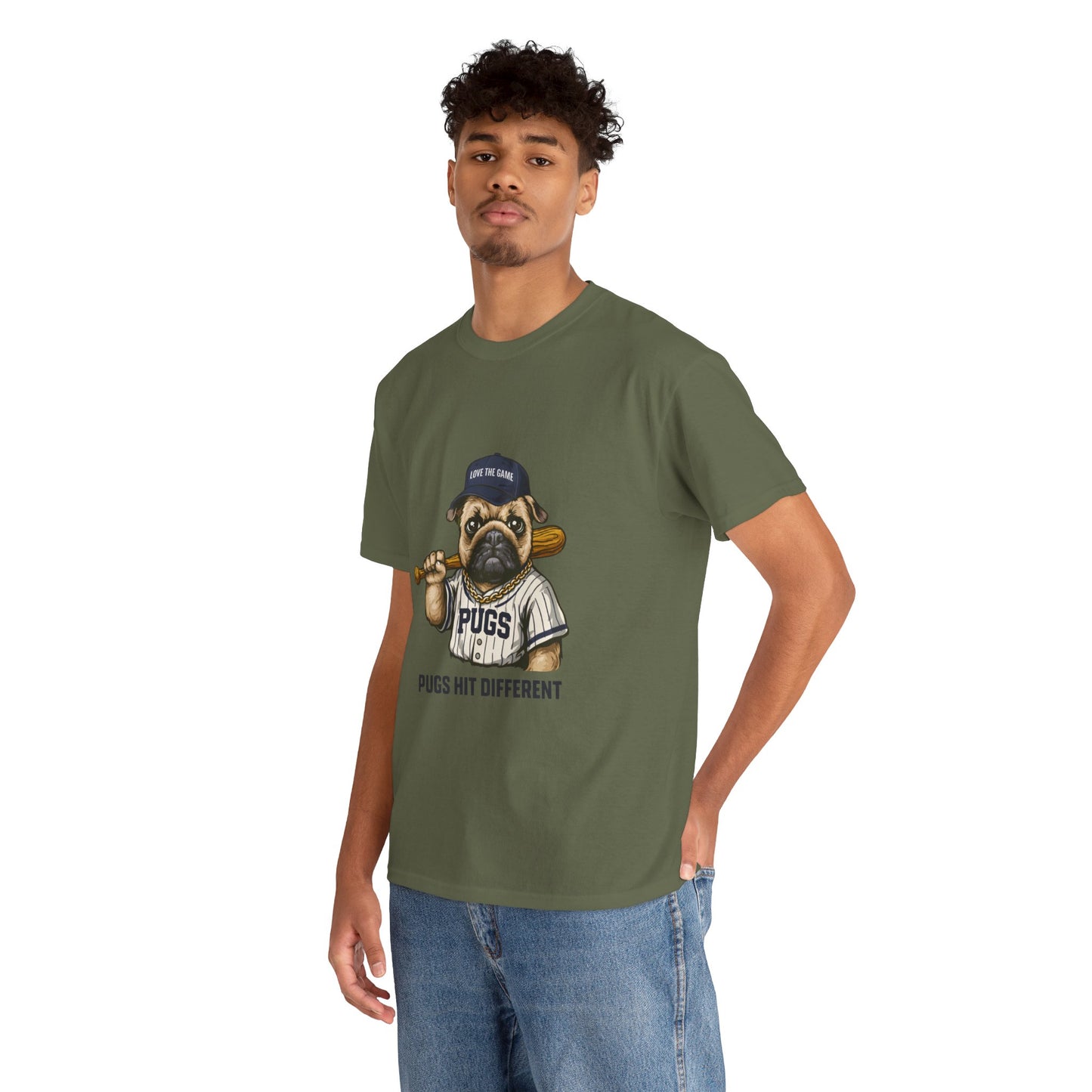 Pugs Hit Different T-Shirt | Eco-Limited