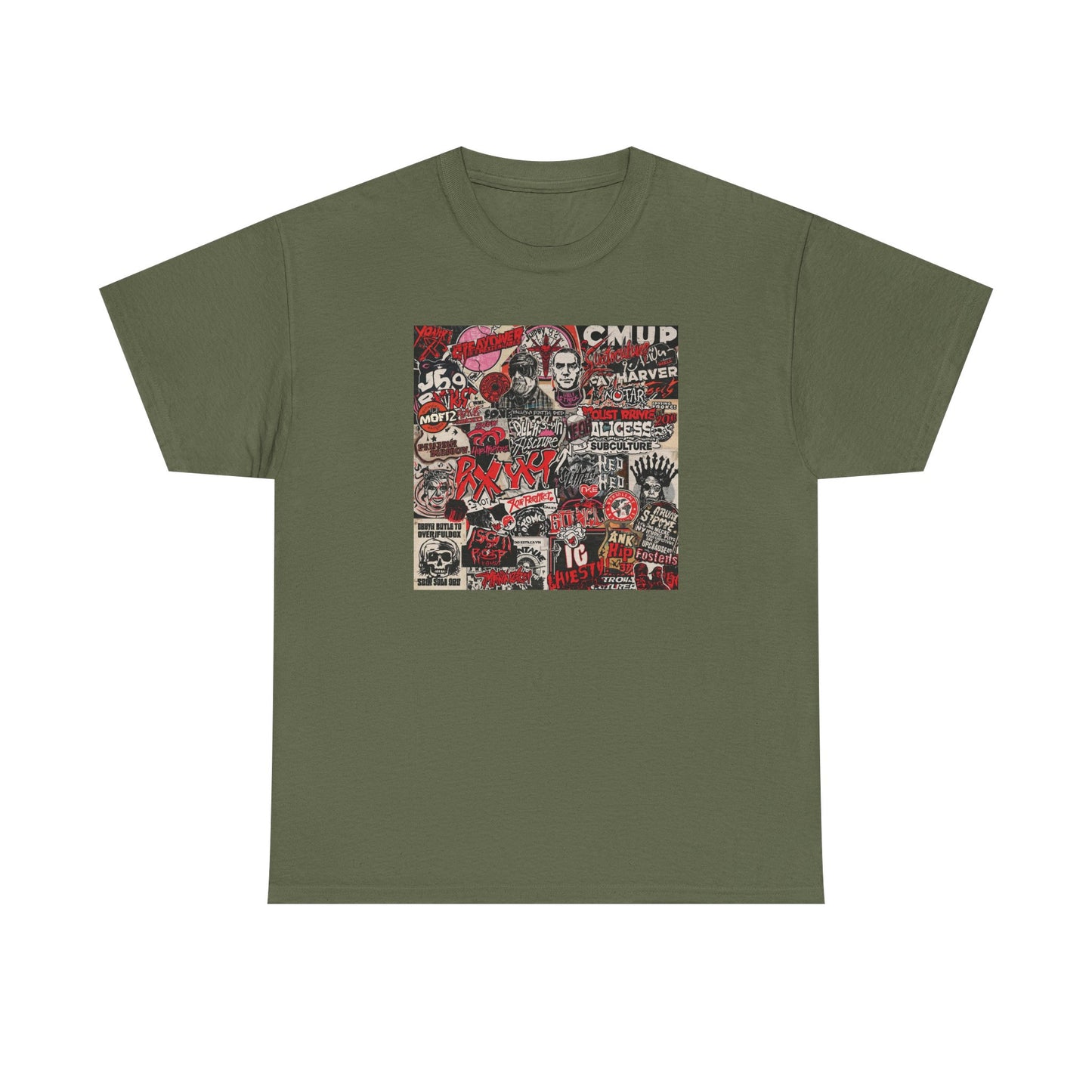 Vintage Punk Collage Graphic T-Shirt | Eco-Limited