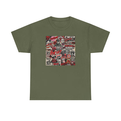 Vintage Punk Collage Graphic T-Shirt | Eco-Limited