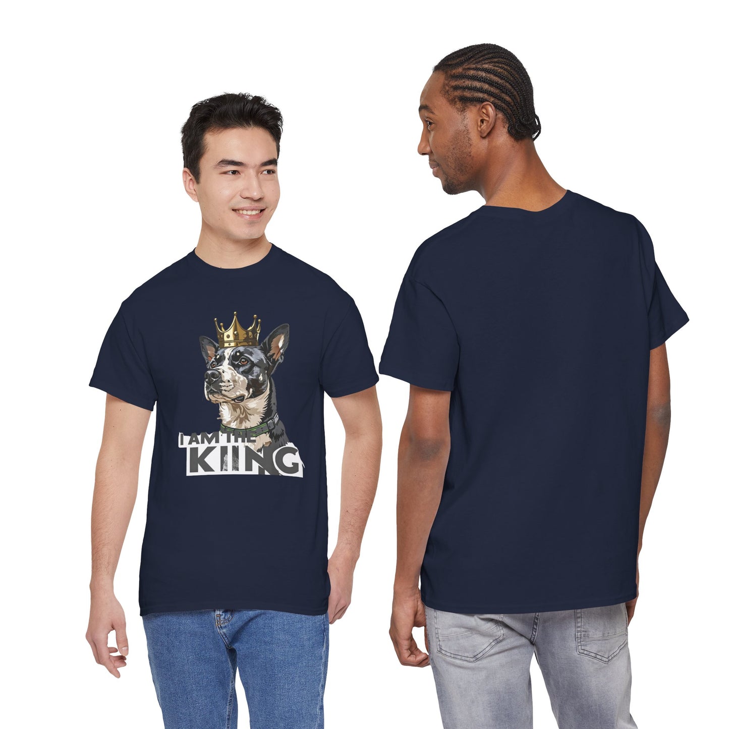 I Am The King Dog T-Shirt | Eco-Limited