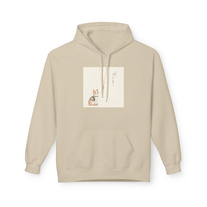 Lucky Cat Clover Illustration Hoodie | Eco-Limited