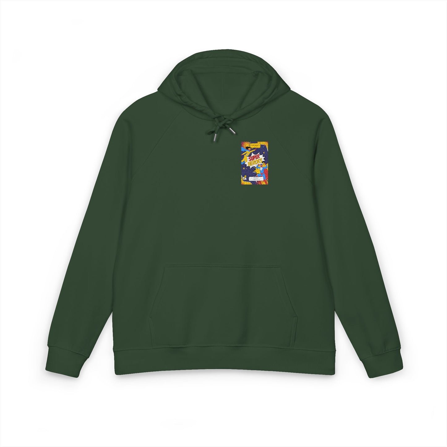 Organic Pop Art Hoodie | Eco-Limited