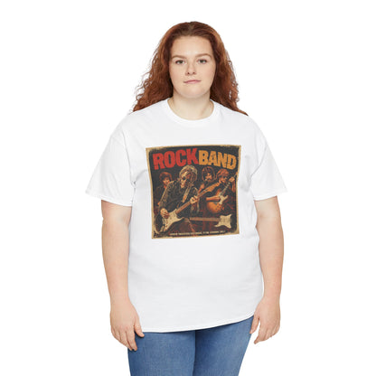 Rock Band Vintage Poster Art T-Shirt | Eco-Limited