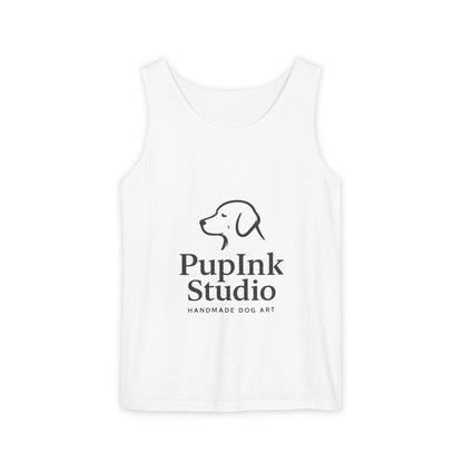 Playful Cat Soccer Art Tank Top | Eco-Limited