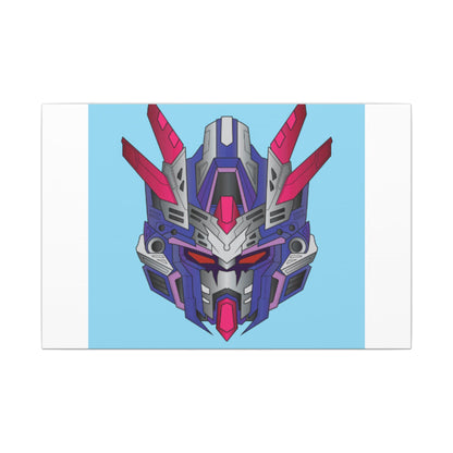 Mecha Warrior Helmet Organic Canvas