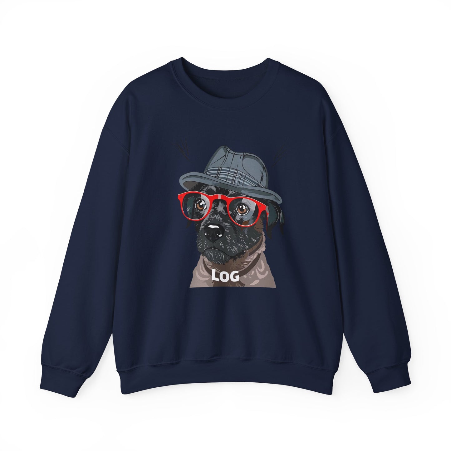 LOG Street Dog Art Sweatshirt | Eco-Limited
