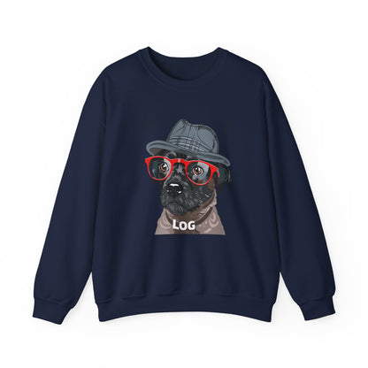 LOG Street Dog Art Sweatshirt | Eco-Limited