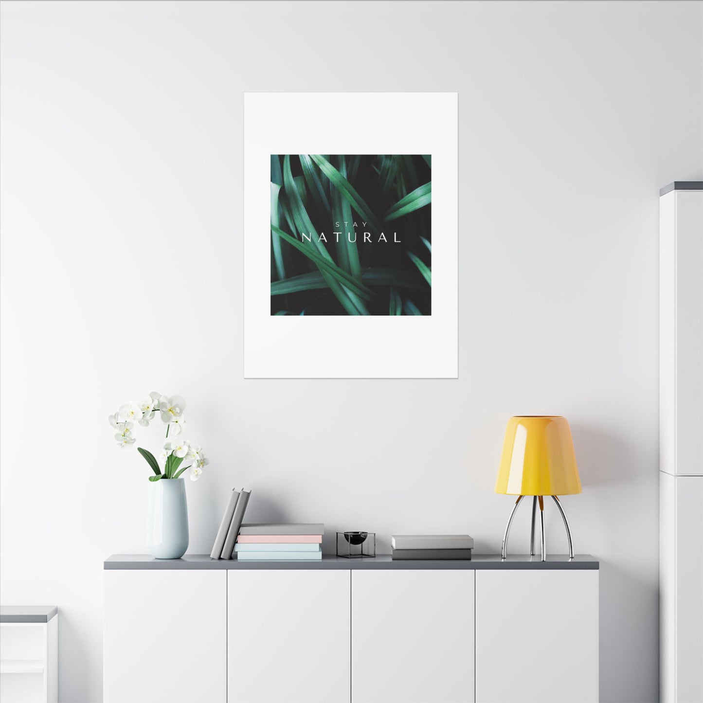 Stay Natural Botanical Canvas Wall Art