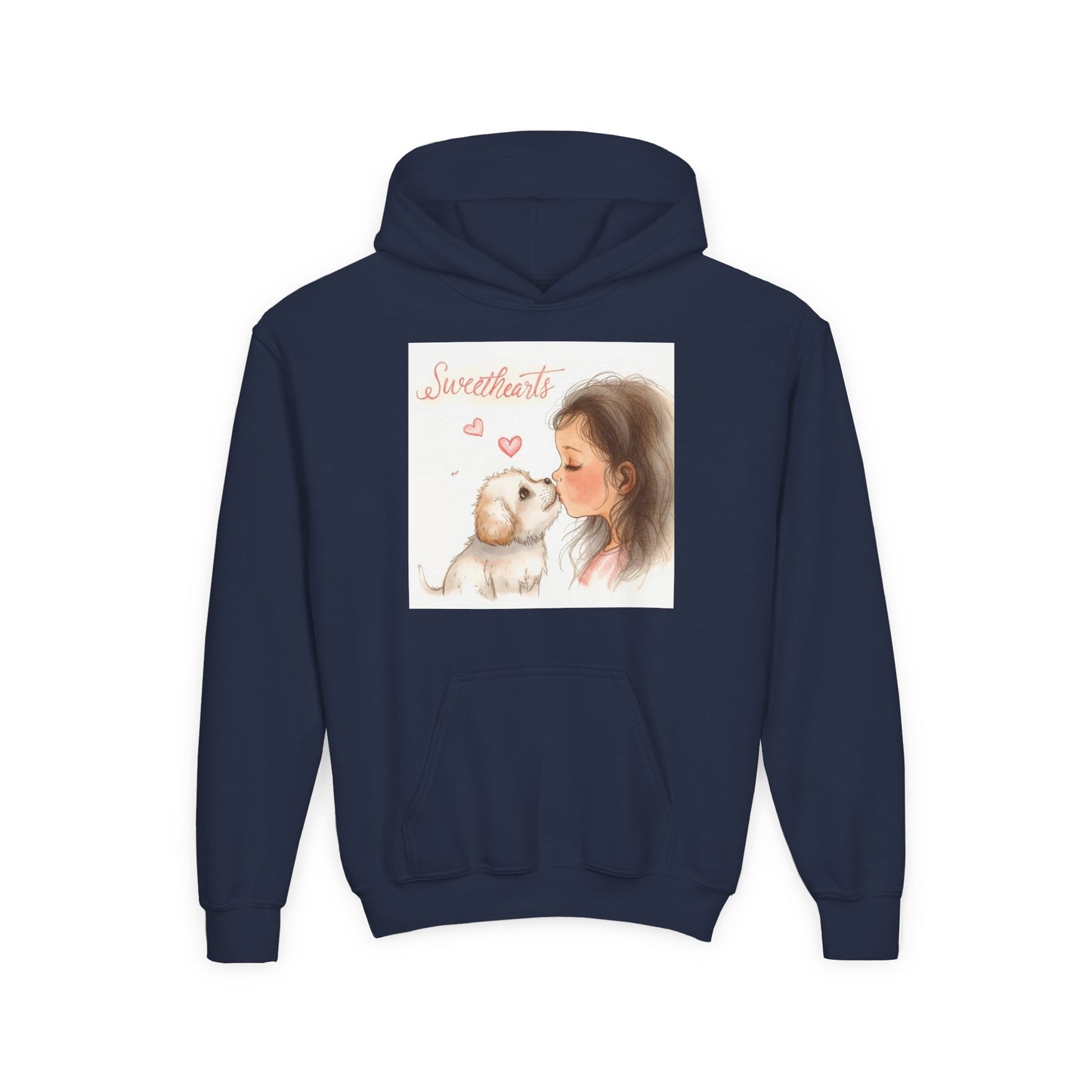 Sweethearts Puppy Moment Children Hoodie | Eco-Limited
