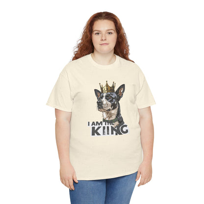 I Am The King Dog T-Shirt | Eco-Limited