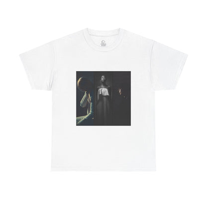 Moody Portrait Triptych Graphic T-Shirt | Eco-Limited
