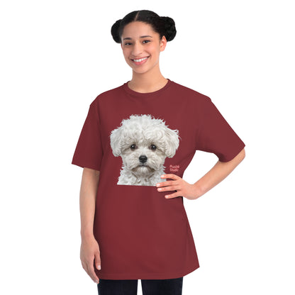 Organic Poodle Portrait T-Shirt | Organic-Limited