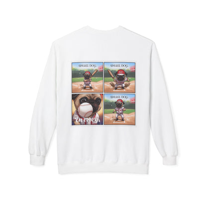Small Dog Big Attitude Crewneck Sweatshirt | Eco-Limited