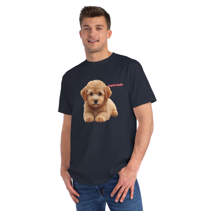 Organic Puppy Portrait T-Shirt | Organic-Limited