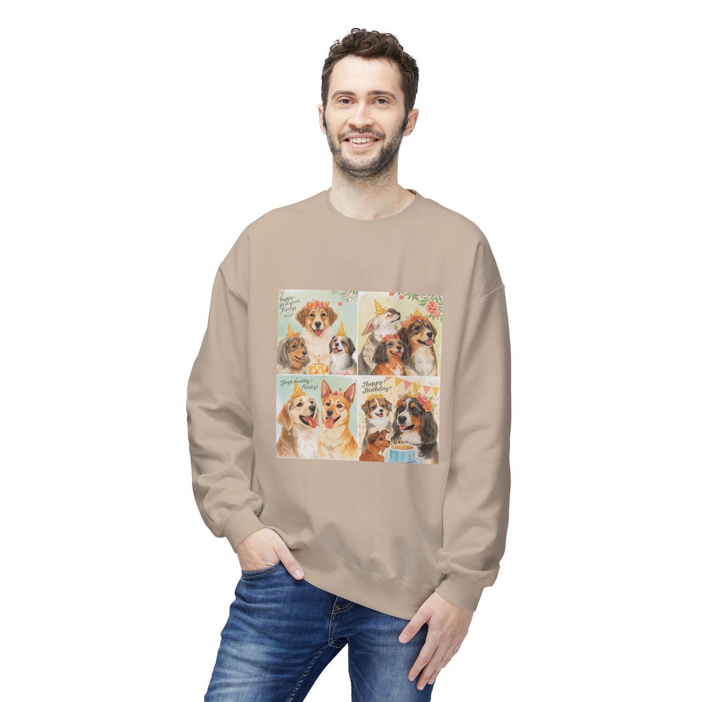 Dog Birthday Party Sweatshirt | Eco-Limited