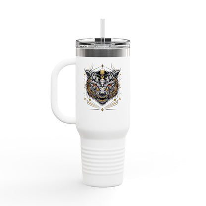 Tiger Emblem Stainless Steel Tumbler | Eco-Limited