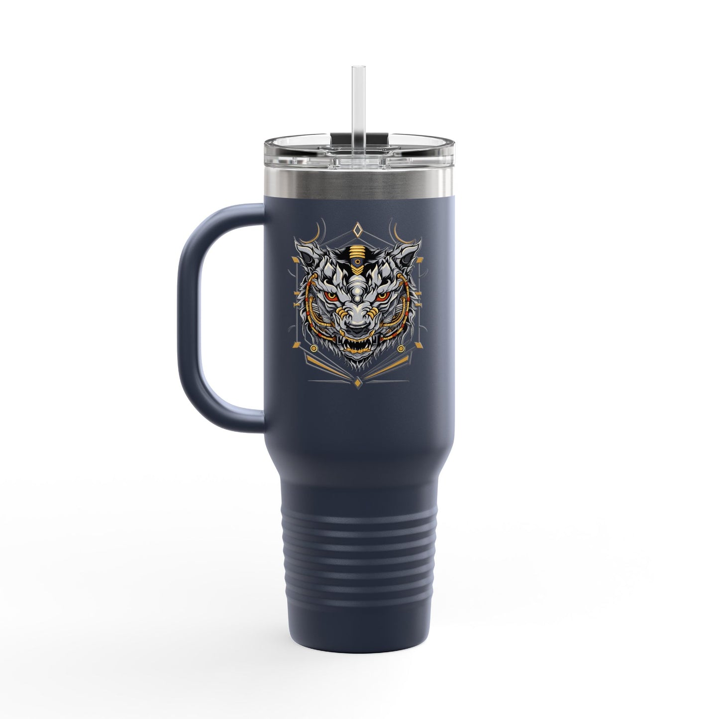 Tiger Emblem Stainless Steel Tumbler | Eco-Limited