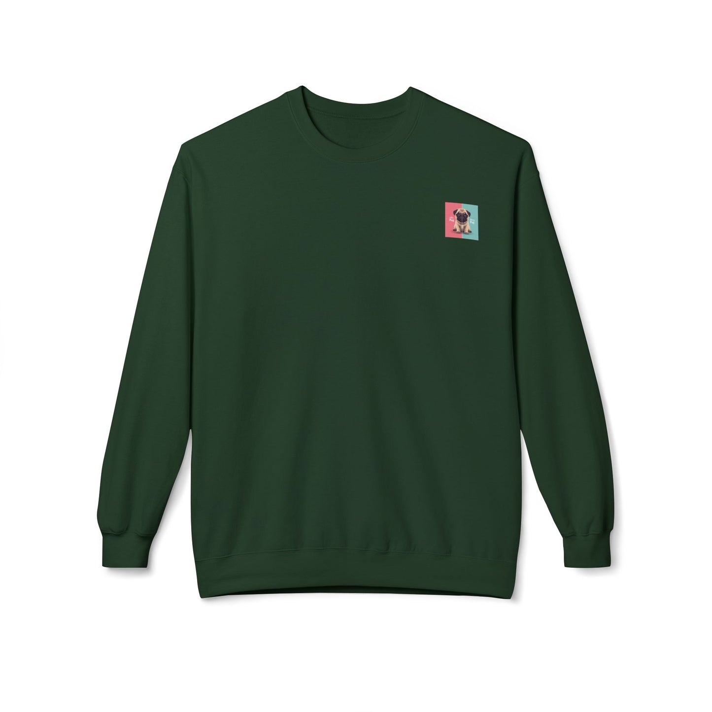 Pug Pop Art Sweatshirt | Eco Limited