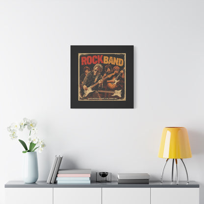 Rock Band Vintage Canvas Wall Art | Eco - Limited