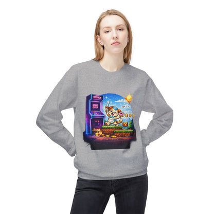 Pixel Arcade Bootleg Graphic Sweater | Eco - Limited