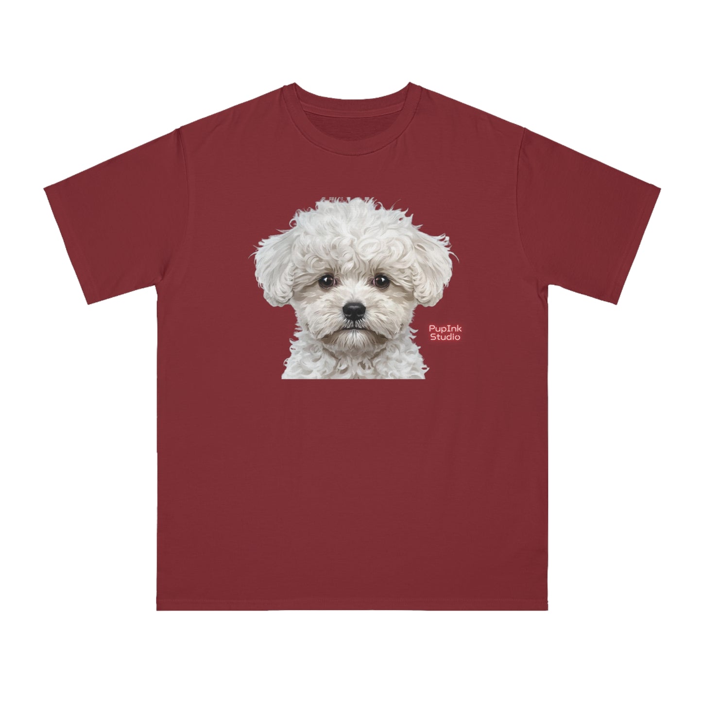 Organic Poodle Portrait T-Shirt | Organic-Limited