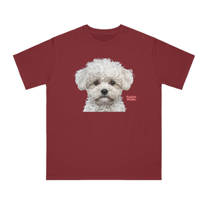 Organic Poodle Portrait T-Shirt | Organic-Limited