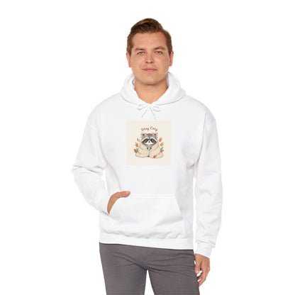 Stay Cozy Raccoon Hoodie | Eco-Limited
