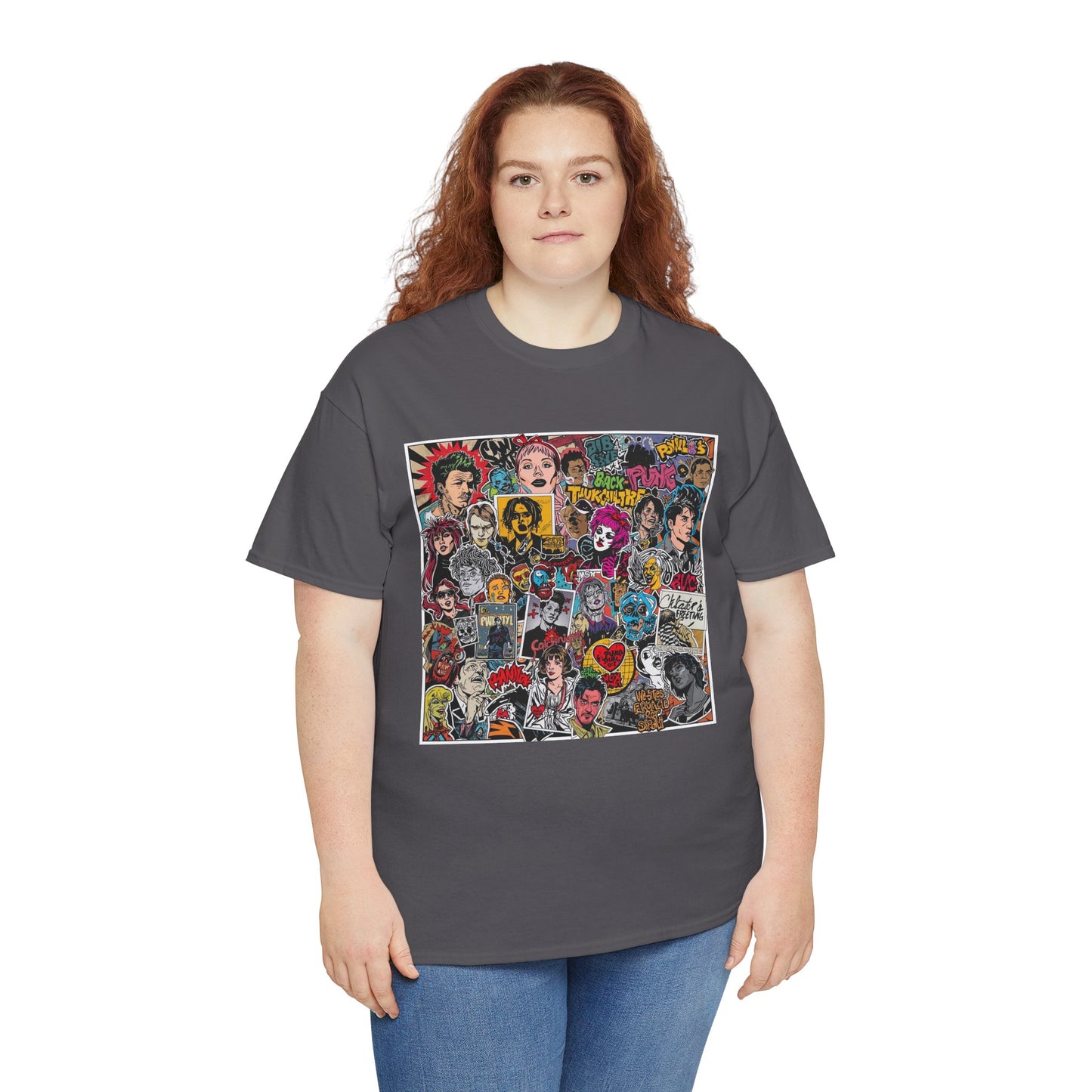 Pop Art Character Graphic T-Shirt | Eco-Limited