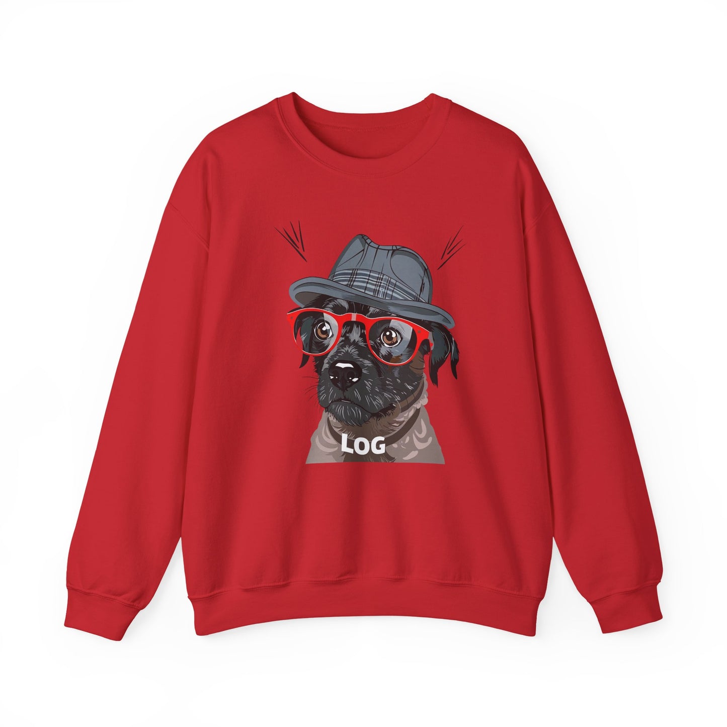 LOG Street Dog Art Sweatshirt | Eco-Limited