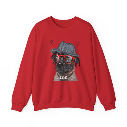 LOG Street Dog Art Sweatshirt | Eco-Limited