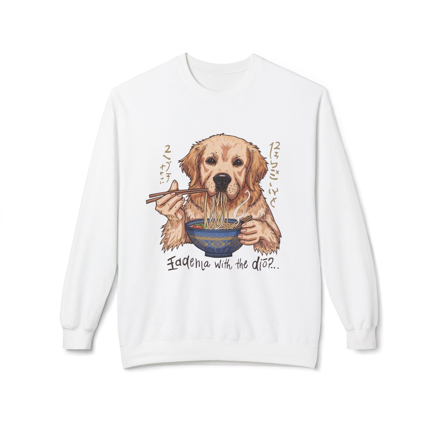 Noodle Dog Logic Graphic Sweater | Eco-Limited