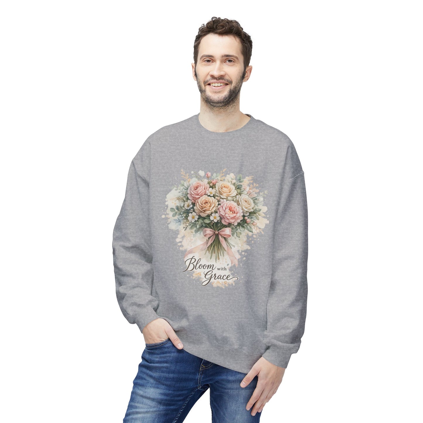 Bloom With Grace Sweatshirt | Eco-Limited