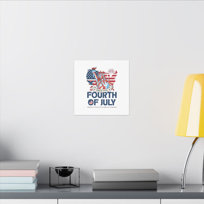 Fourth of July Canvas Wall Art