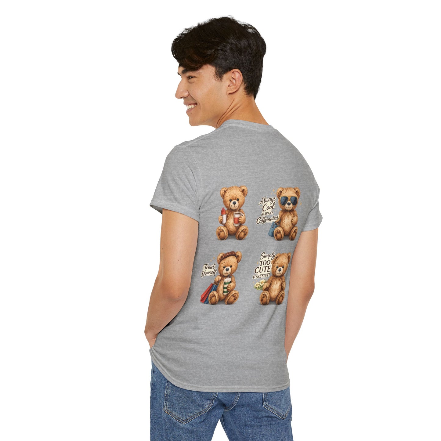 Always Cool Bear Graphic T-Shirt | Eco-Limited