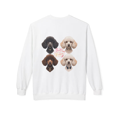 Poodles But Make It Fashion Sweatshirt | Eco-Limited