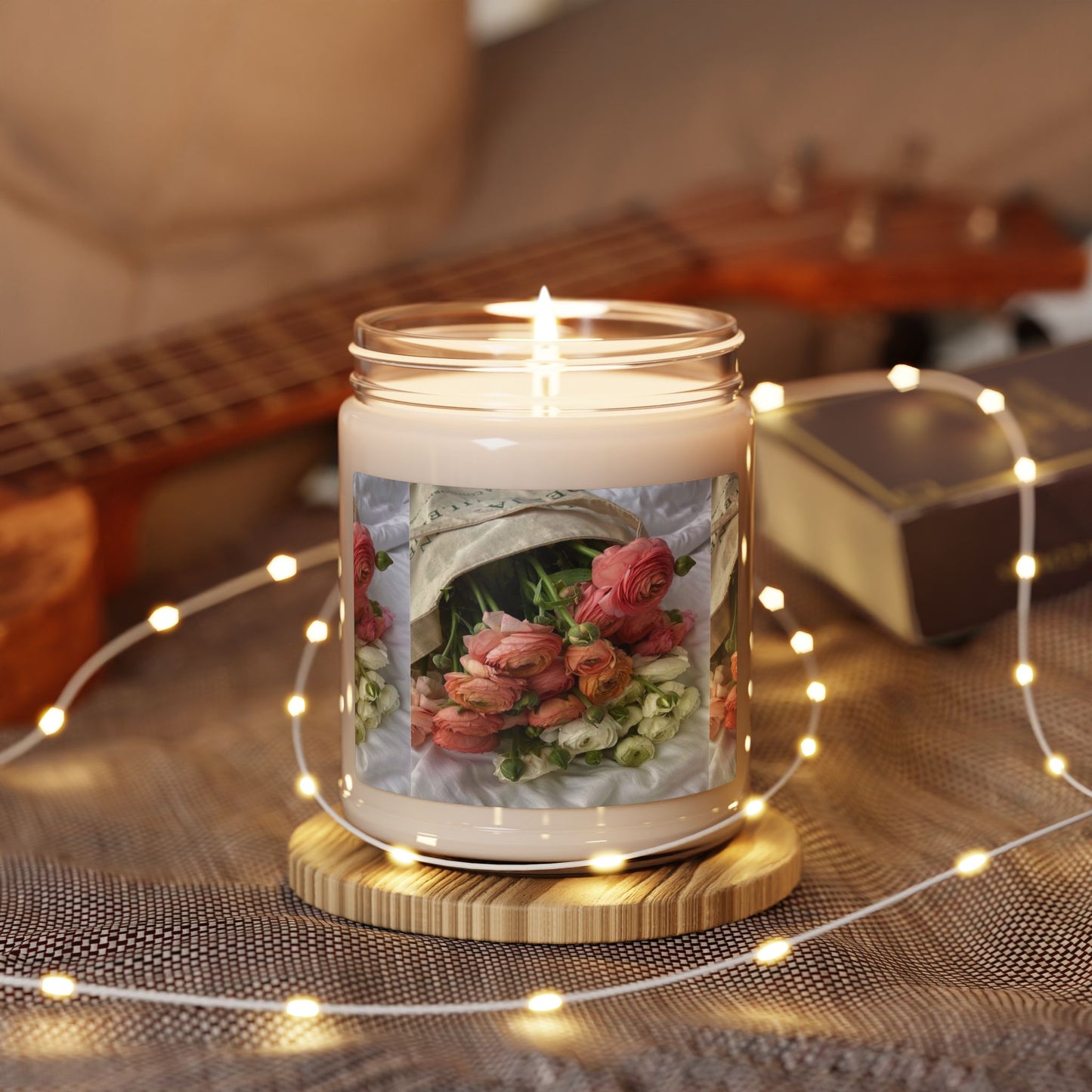 Floral Bouquet Soy Organic Candle