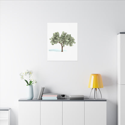 Money Tree Canvas Wall Art Canvas