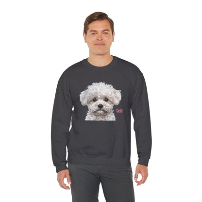 Poodle Portrait Graphic Sweater | Eco-Limited
