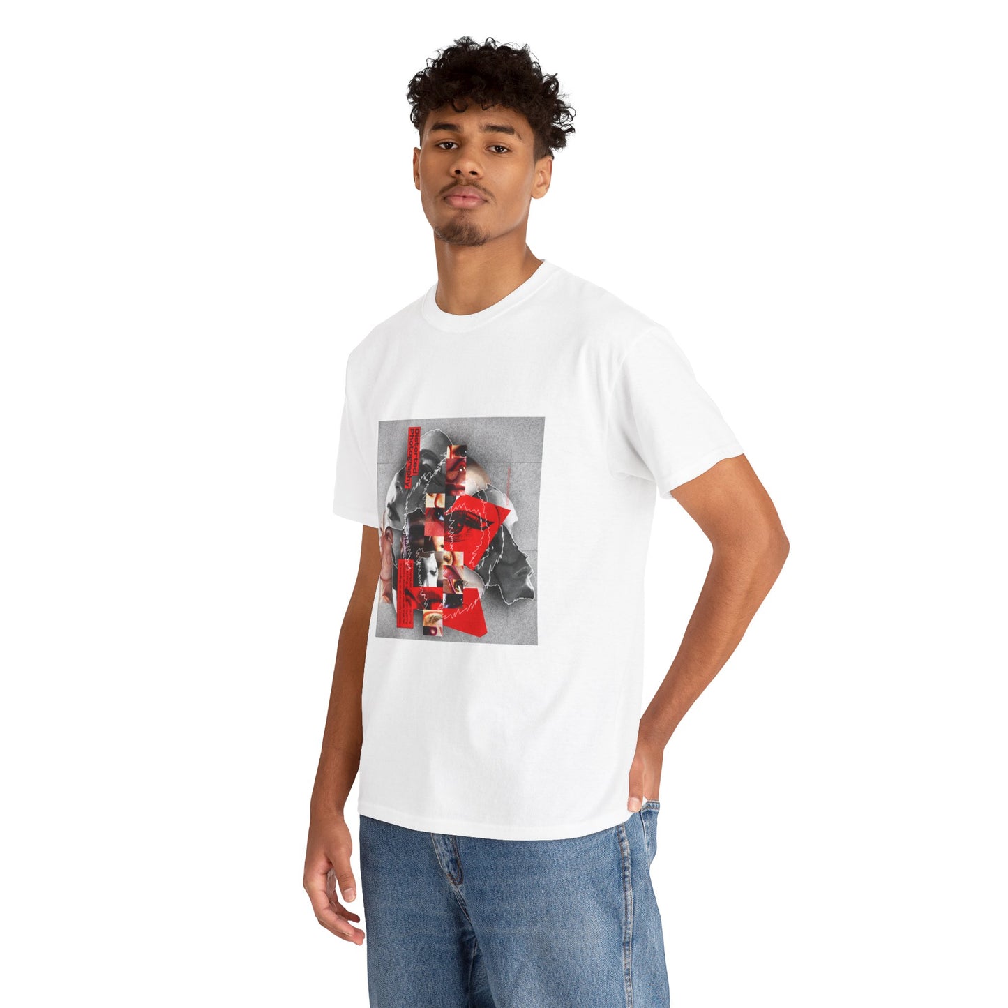 Surreal Identity Collage T-Shirt | Eco-Limited