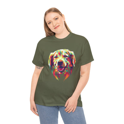 Colorburst Golden Smile T-Shirt | Eco-Limited