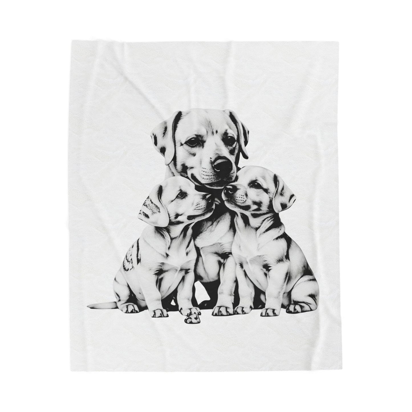Loyal Love Dog Family Blanket | Eco-Limited